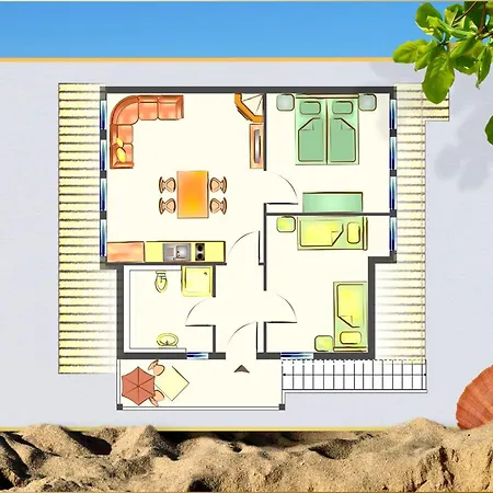 아파트 Foerster-schroedter-str 10-14 Strandbrise